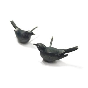 Boucles d'oreilles Blackbird - 1805 Story