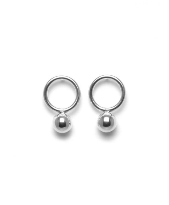 Earrings Orbit Steel - Bud to Rose