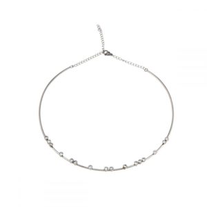 Necklace Ziva Steel - Ingnell Jewellery
