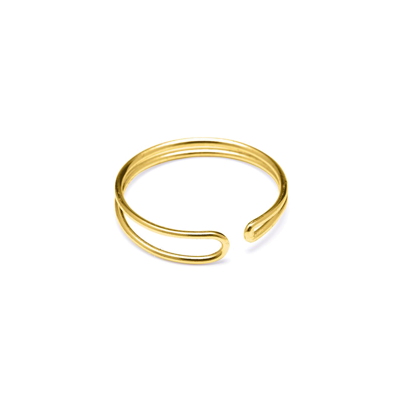 Ring Enamel Gold - collection LOUISE KRAGH - Norditude